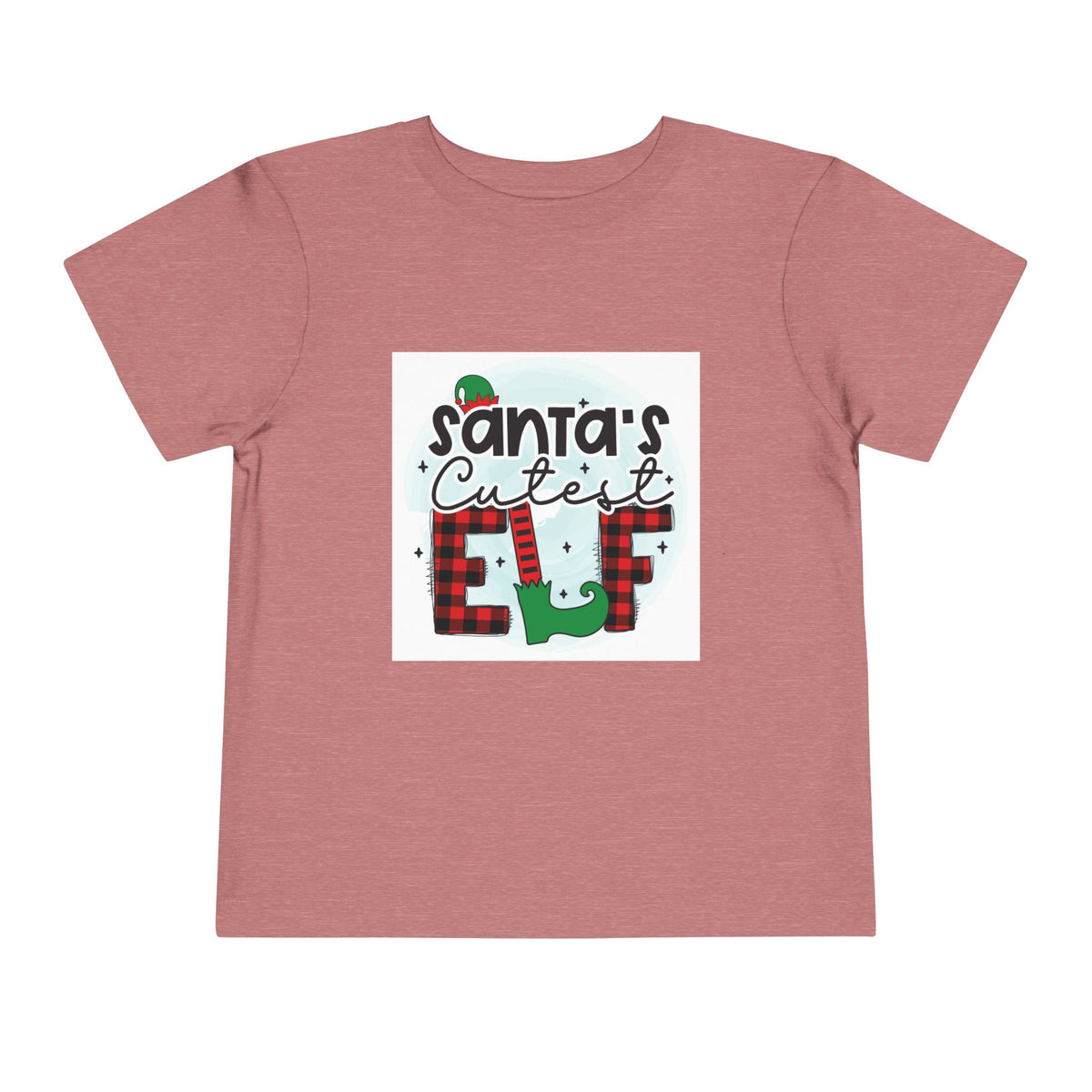 Santa's Cutest Elf Toddler Tee