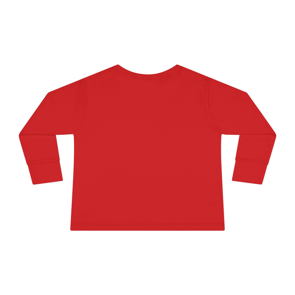Santa's Cutest Helper Toddler Long Sleeve Tee
