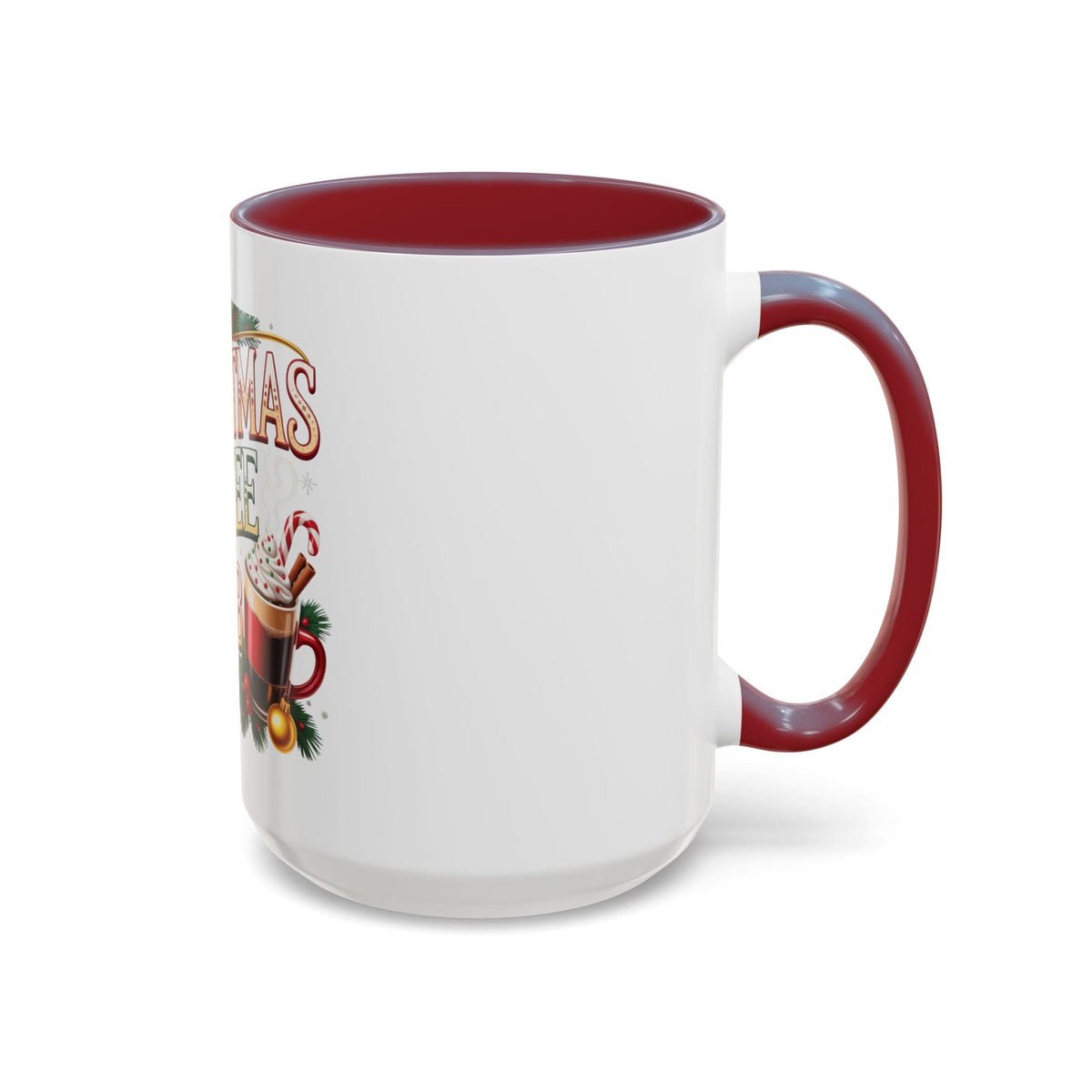 Christmas Coffee Club Mug — Holiday Coffee Lover Accent Mug (11/15 oz)