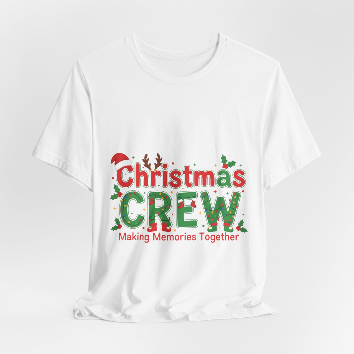 Christmas Crew T-Shirt — 'Making Memories Together' Family Holiday Tee