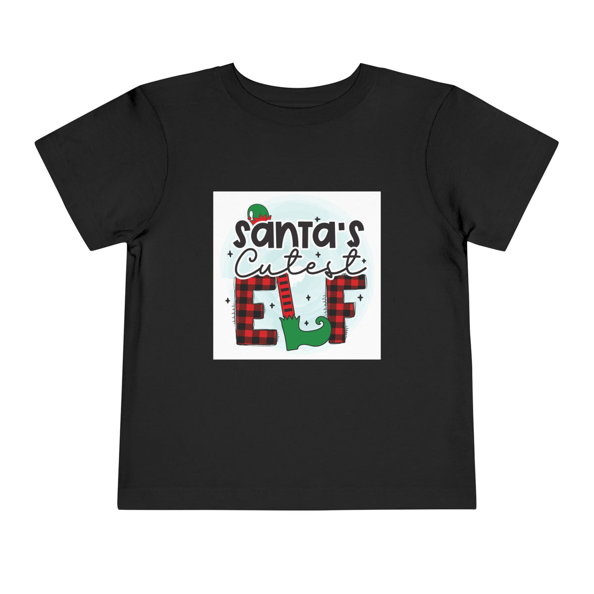Santa's Cutest Elf Toddler Tee
