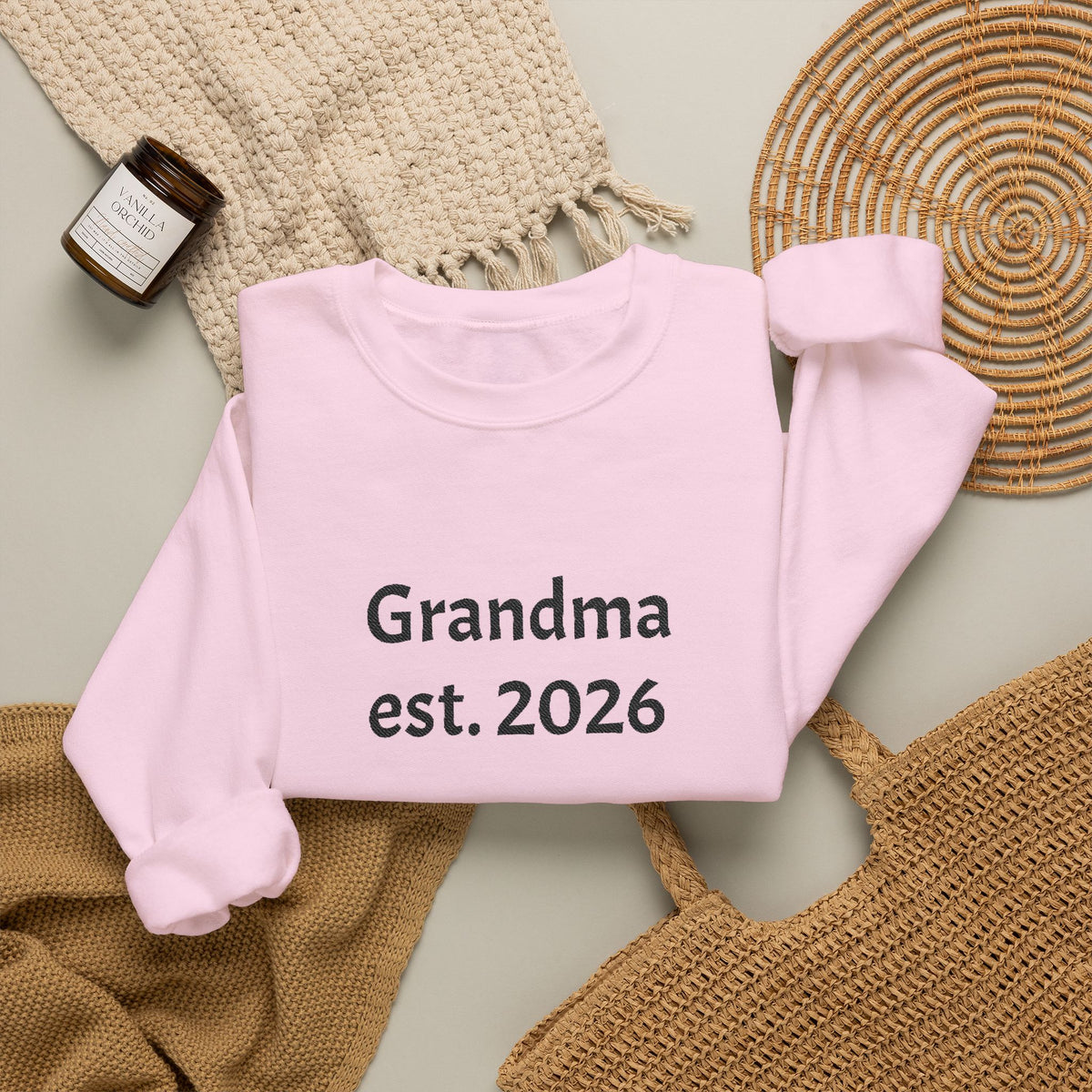 Grandma est. 2026 Crewneck Sweatshirt
