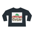Toddler Long Sleeve Tee — "Christmas Cutie" Holiday Shirt