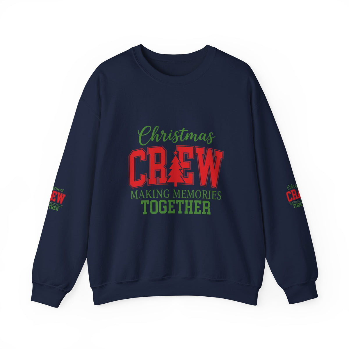 Christmas Crew Sweatshirt – "Making Memories Together" Holiday Family Pullover