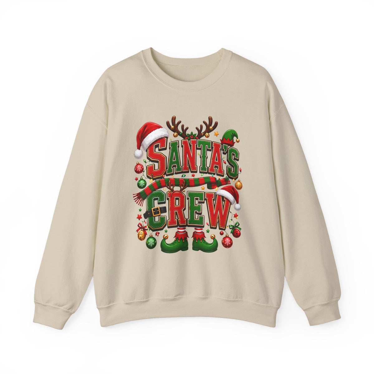 Santa's Crew Christmas Sweatshirt