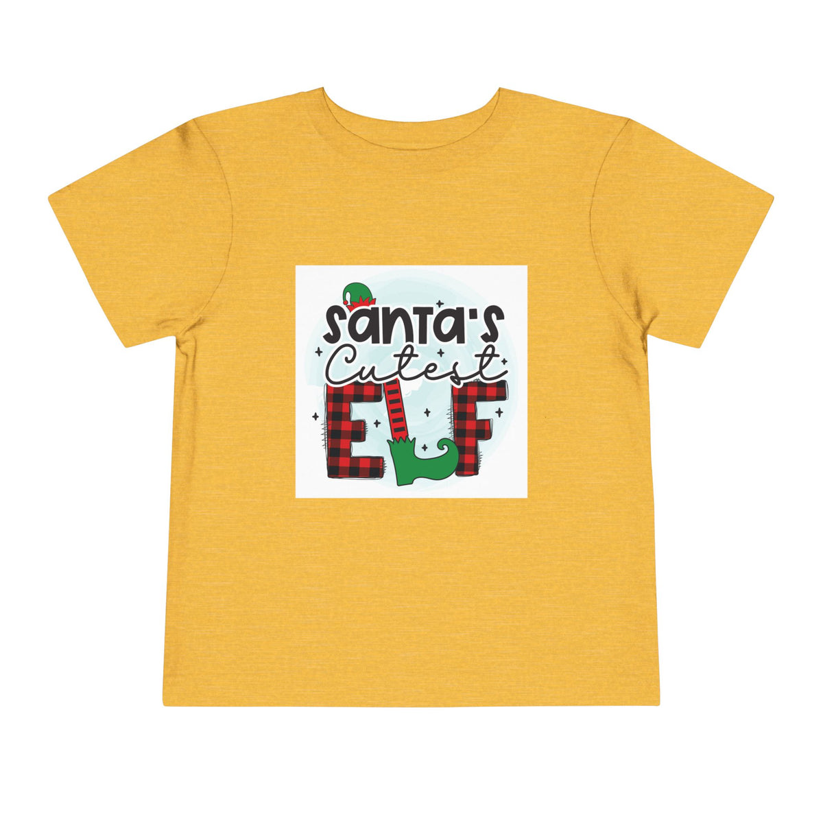 Santa's Cutest Elf Toddler Tee