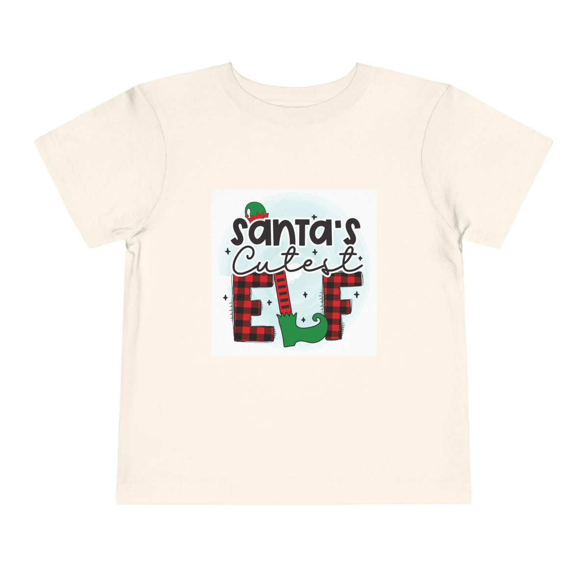 Santa's Cutest Elf Toddler Tee