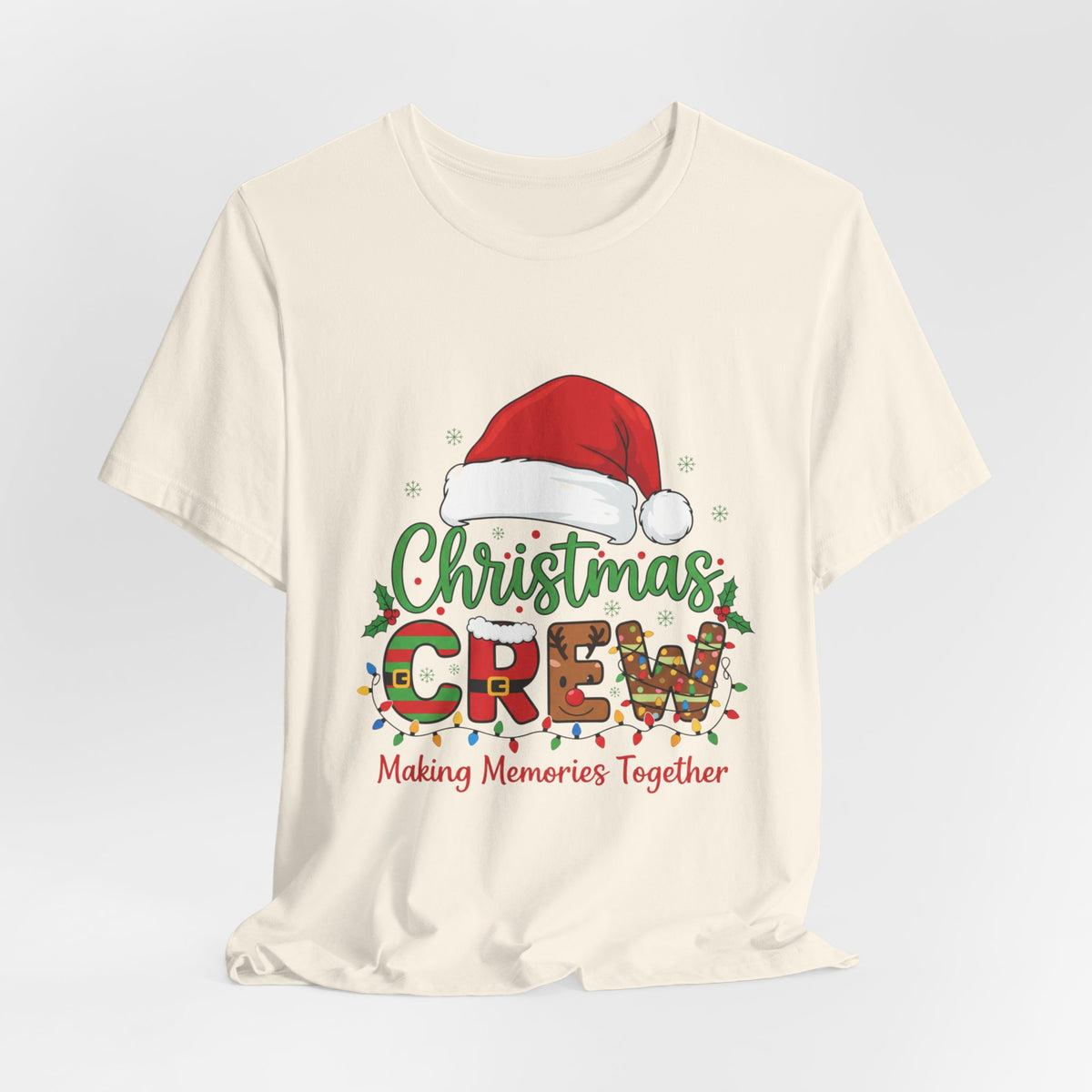 Christmas Crew T-Shirt — "Making Memories Together" Holiday Family Tee