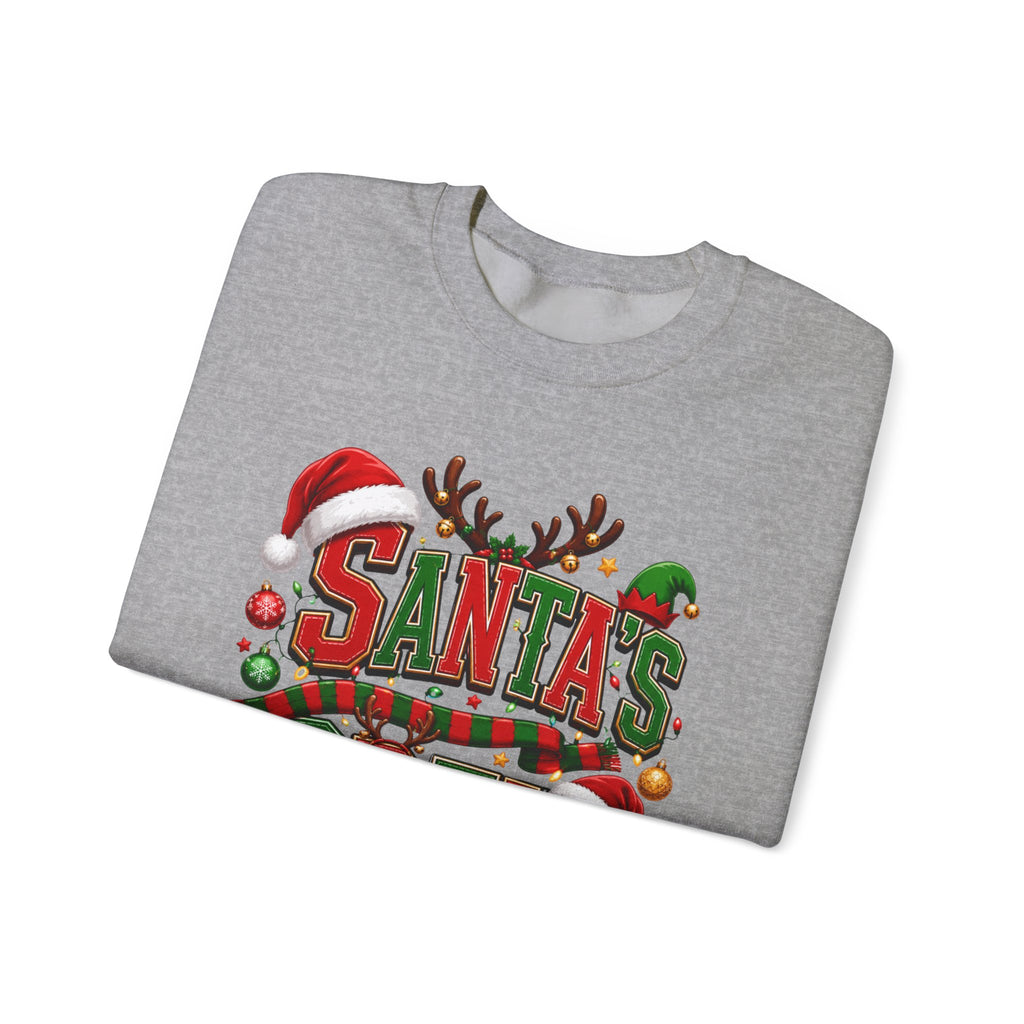 Santa's Crew Christmas Sweatshirt — Festive Holiday Crewneck