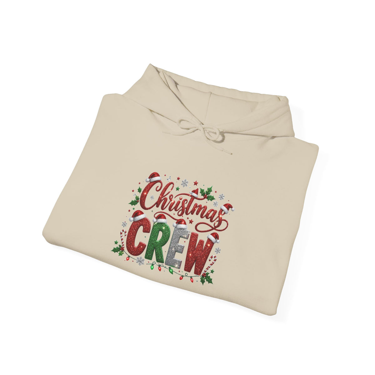Christmas Crew Hoodie — Festive Family Holiday Sweatshirt