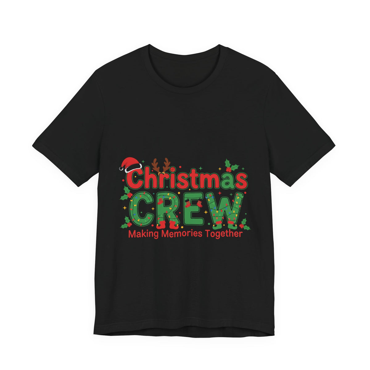 Christmas Crew T-Shirt — 'Making Memories Together' Family Holiday Tee