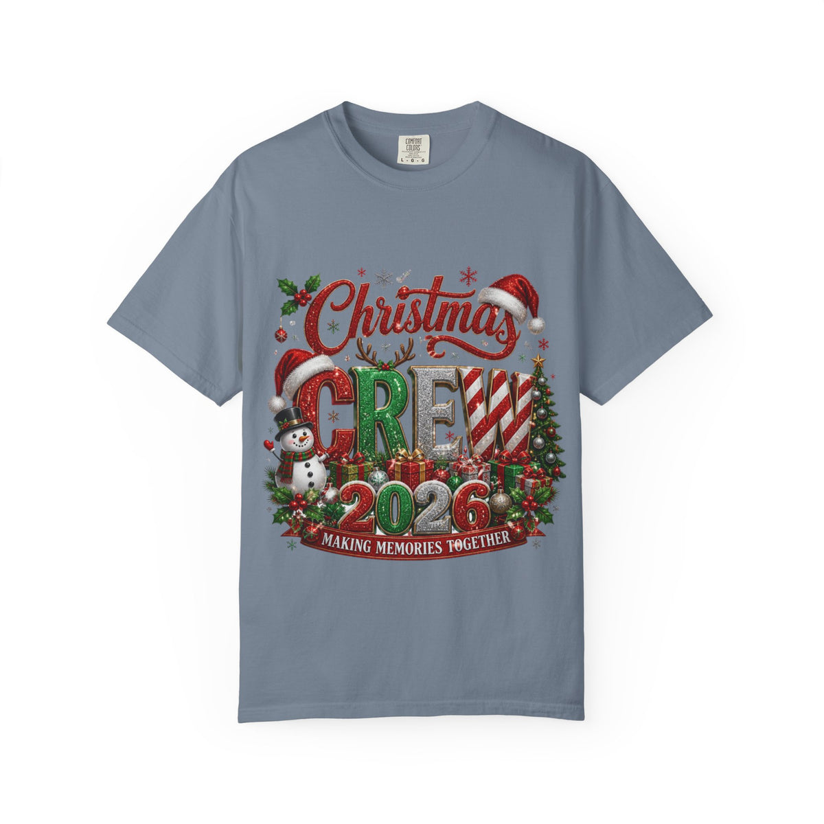 Christmas Crew 2025 Holiday T-Shirt