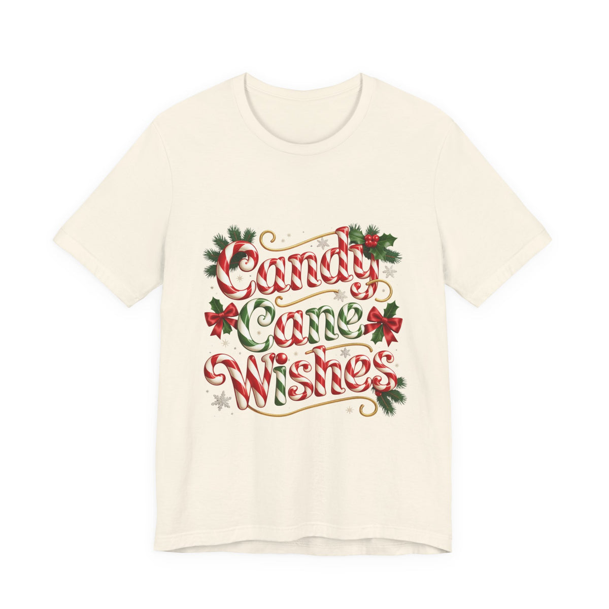Candy Cane Wishes Tee
