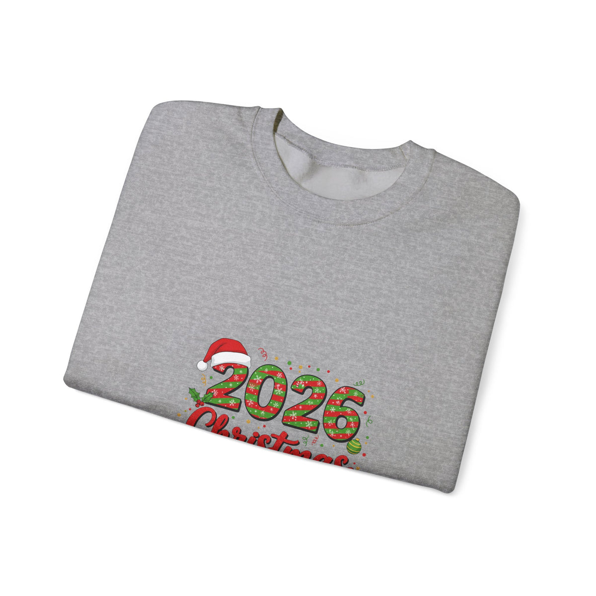 2026 Christmas Crew Sweatshirt