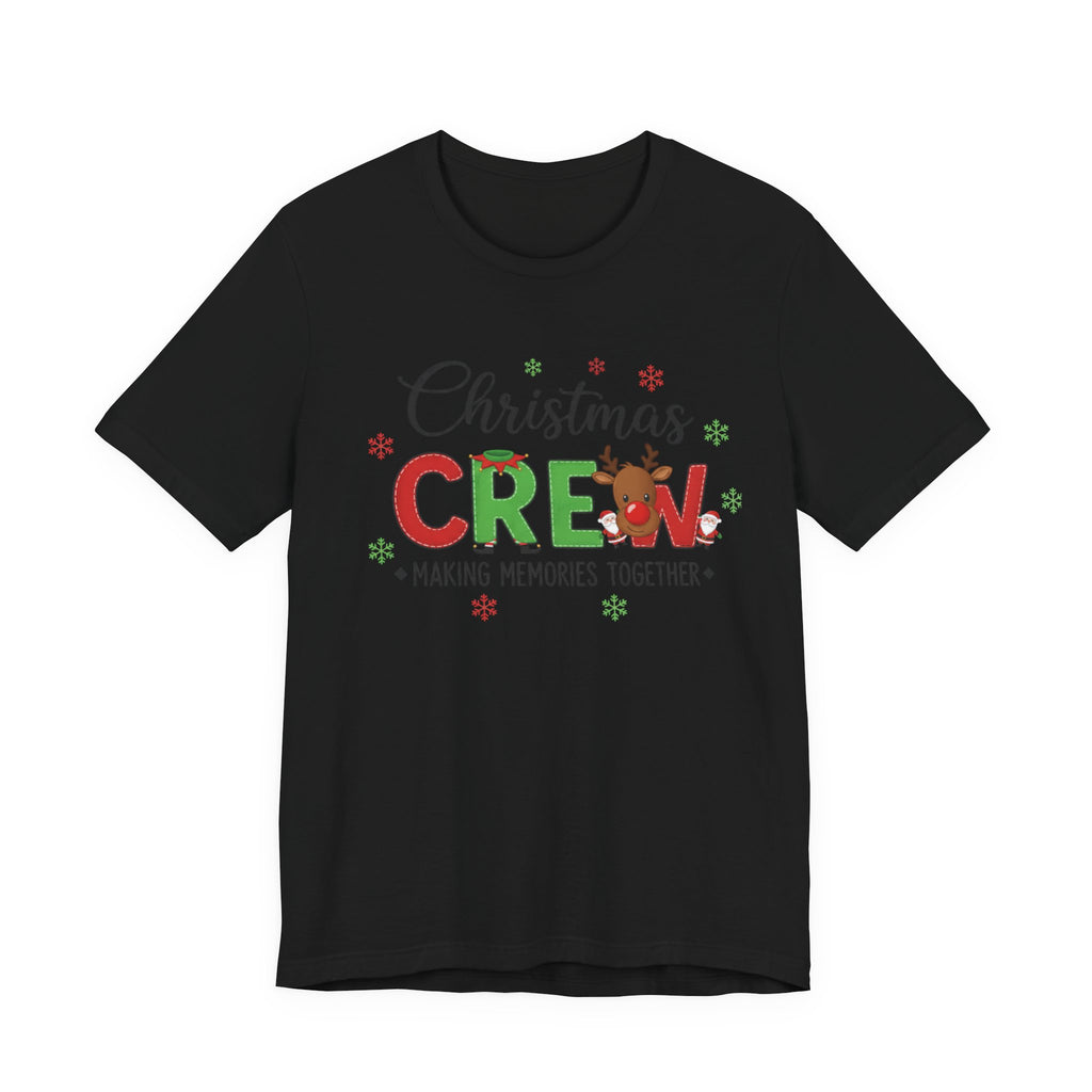 Christmas Crew Tee - "Making Memories Together" Holiday Family Shirt