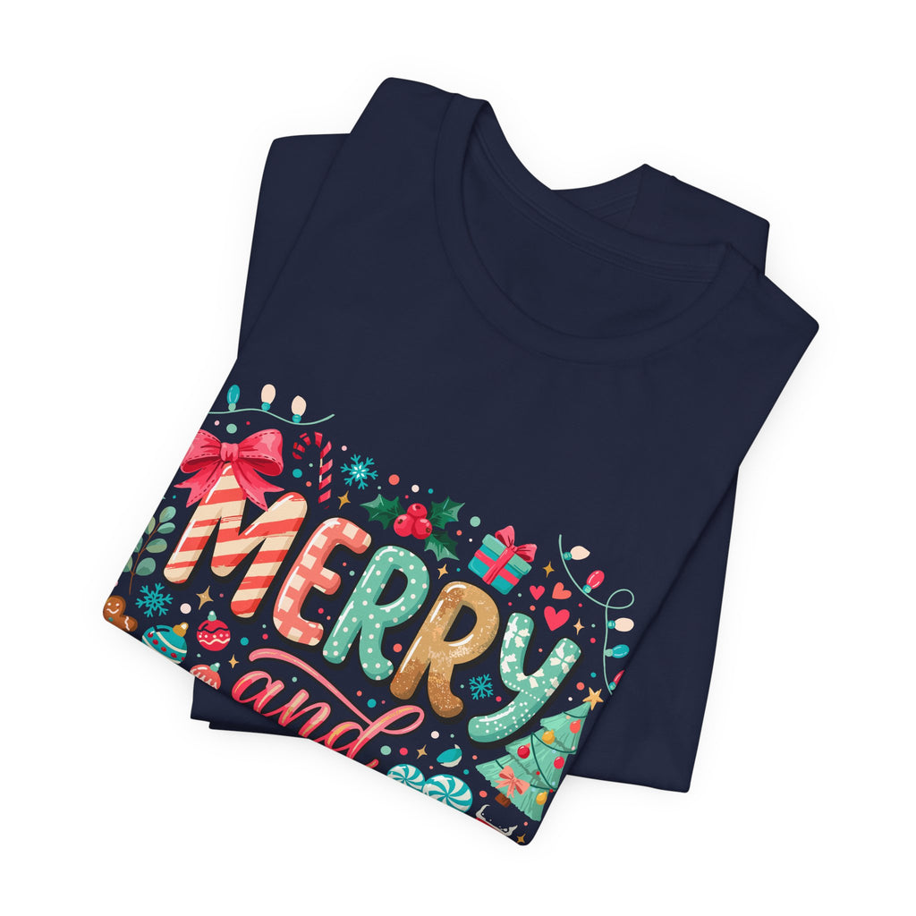 Merry and Bright Christmas Tee