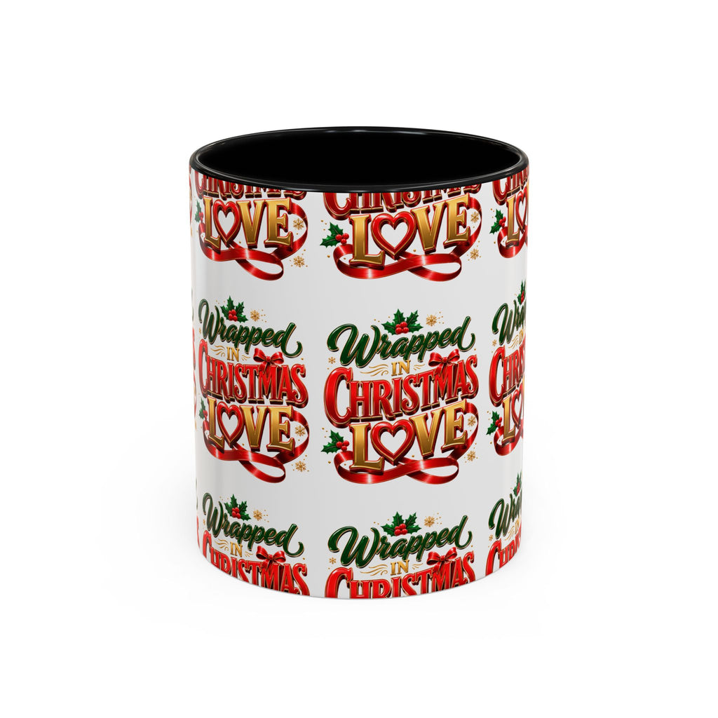 Wrapped Christmas Love Accent Coffee Mug – Festive Holiday Tea & Cocoa Cup