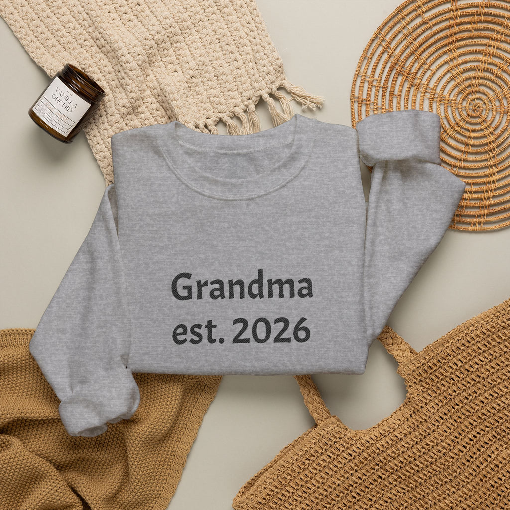 Grandma est. 2026 Crewneck Sweatshirt