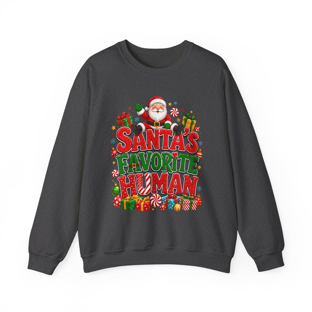 Santa's Favorite Human Sweatshirt