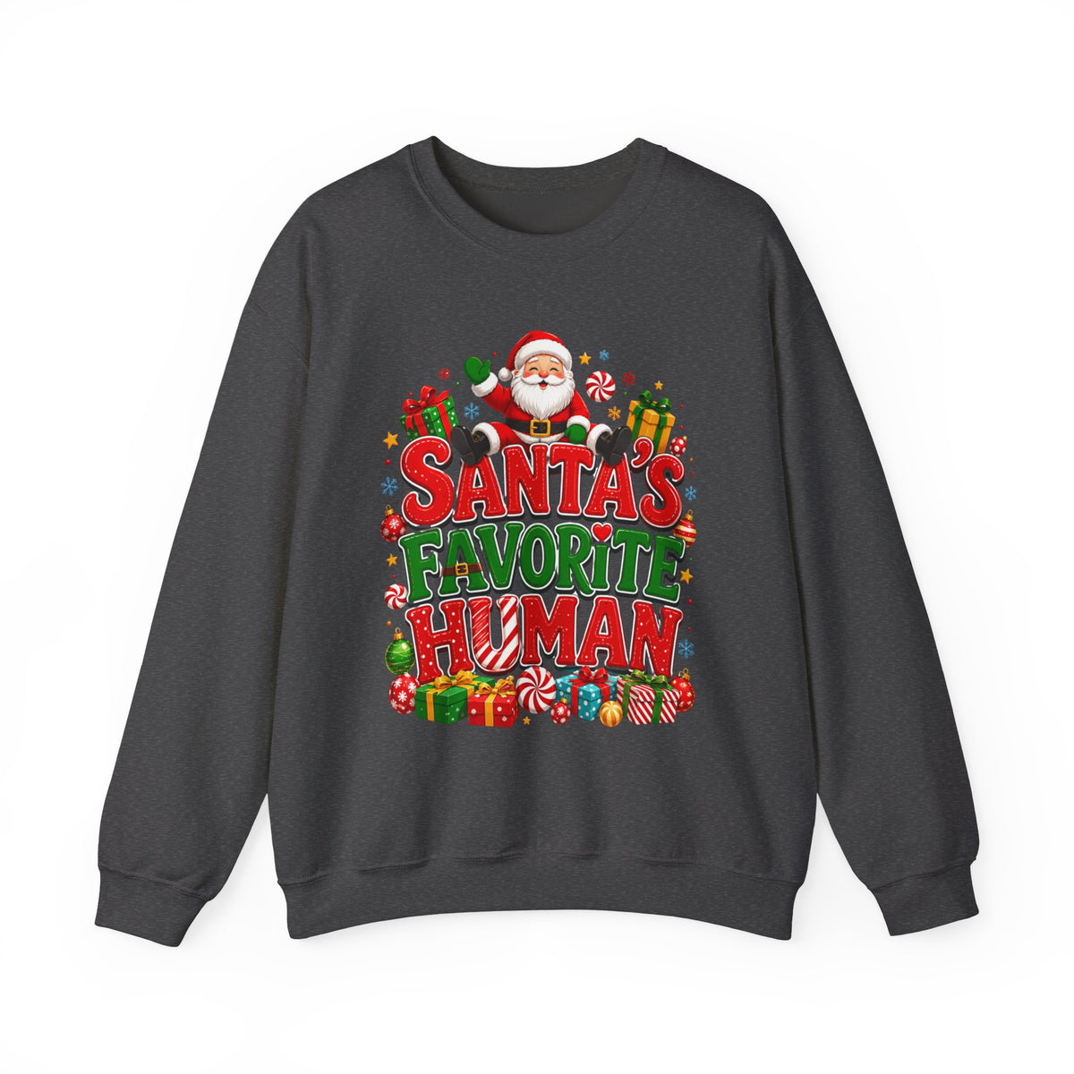 Santa's Favorite Human Sweatshirt