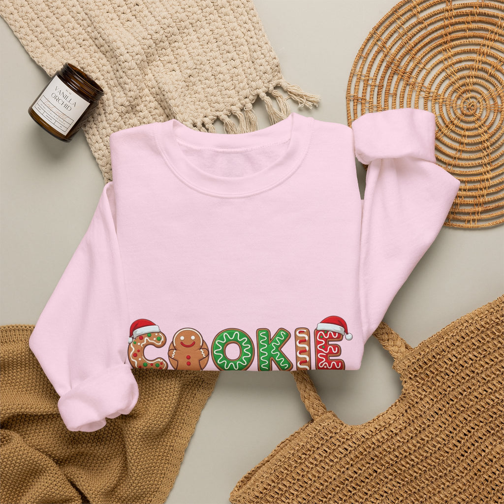 Cookie Crew Sweatshirt — Holiday Gingerbread Christmas Crewneck