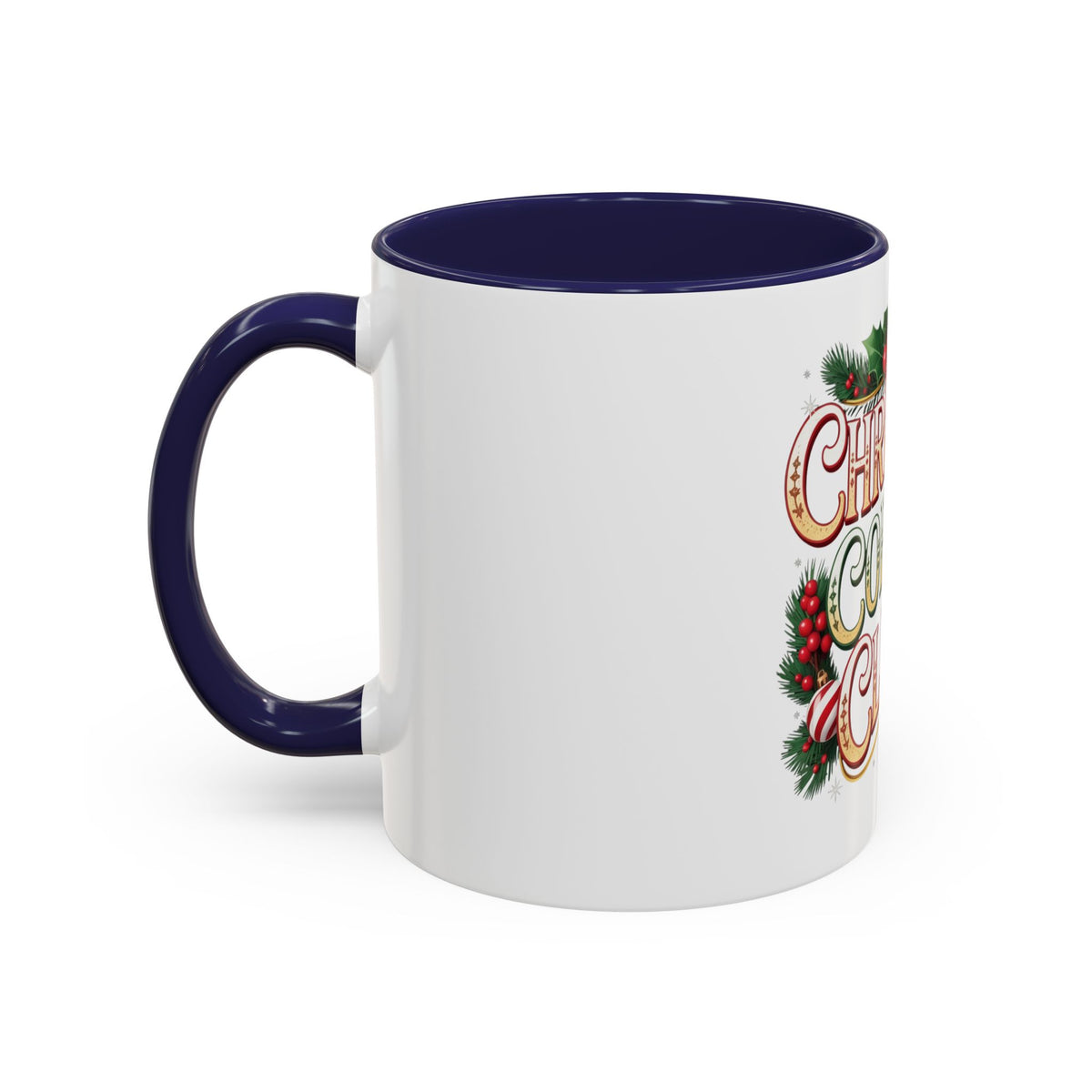 Christmas Coffee Club Mug — Holiday Coffee Lover Accent Mug (11/15 oz)