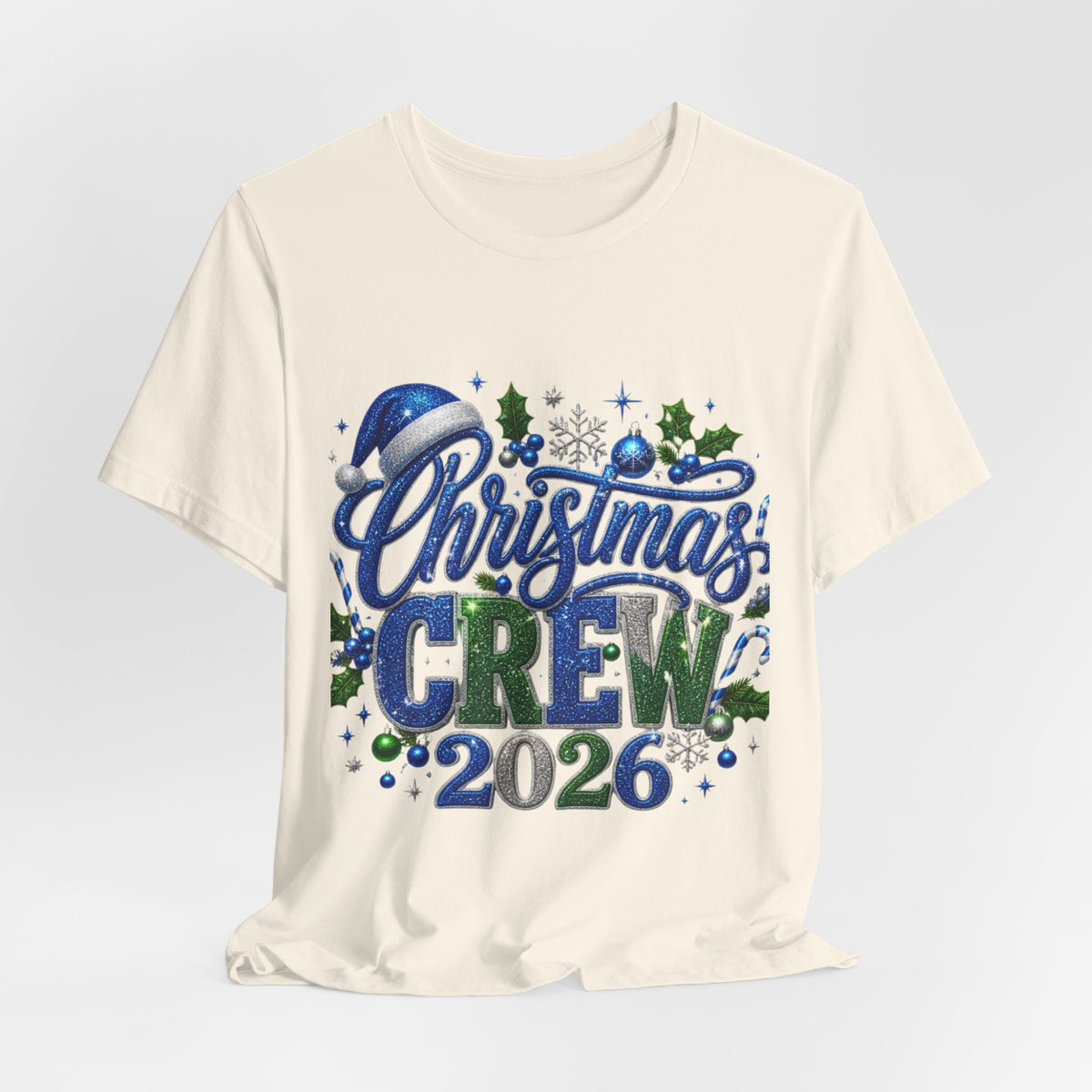 Christmas Crew 2026 Tee – Holiday Family Matching T-Shirt