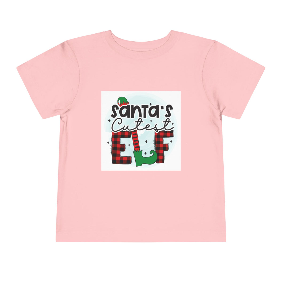 Santa's Cutest Elf Toddler Tee