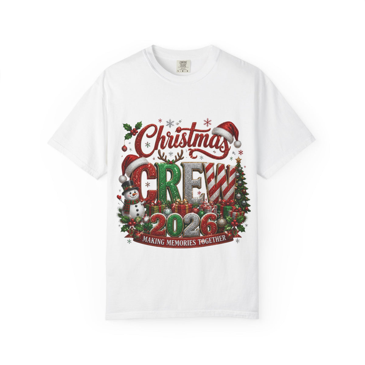 Christmas Crew 2025 Holiday T-Shirt