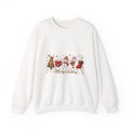 Christmas Crewneck Sweatshirt — Cute Holiday Animals 'Merry Christmas' Design
