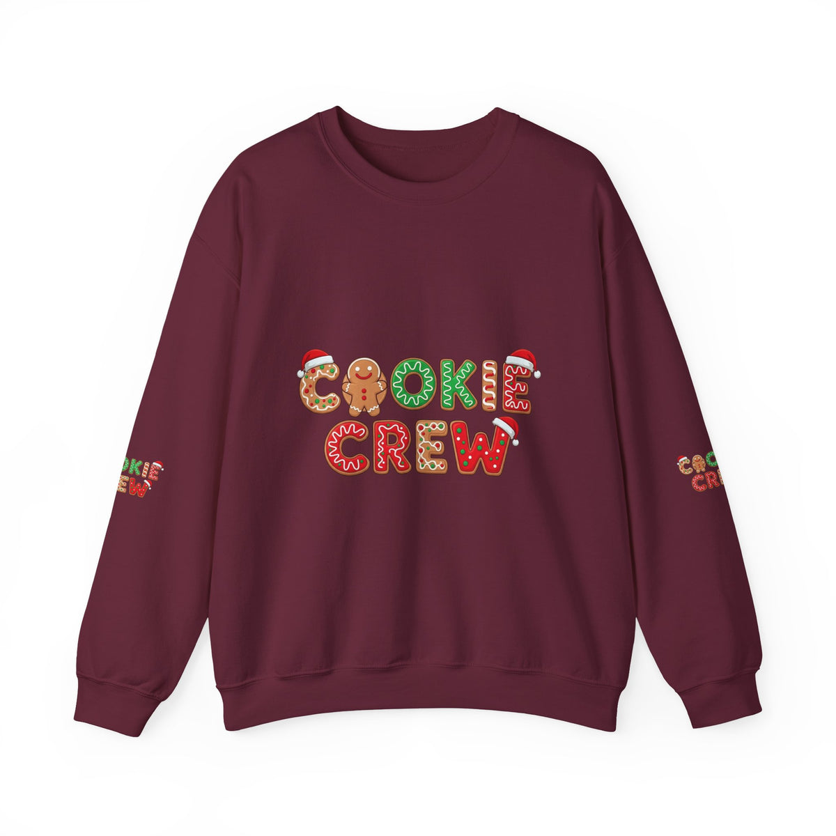 Cookie Crew Sweatshirt — Holiday Gingerbread Christmas Crewneck