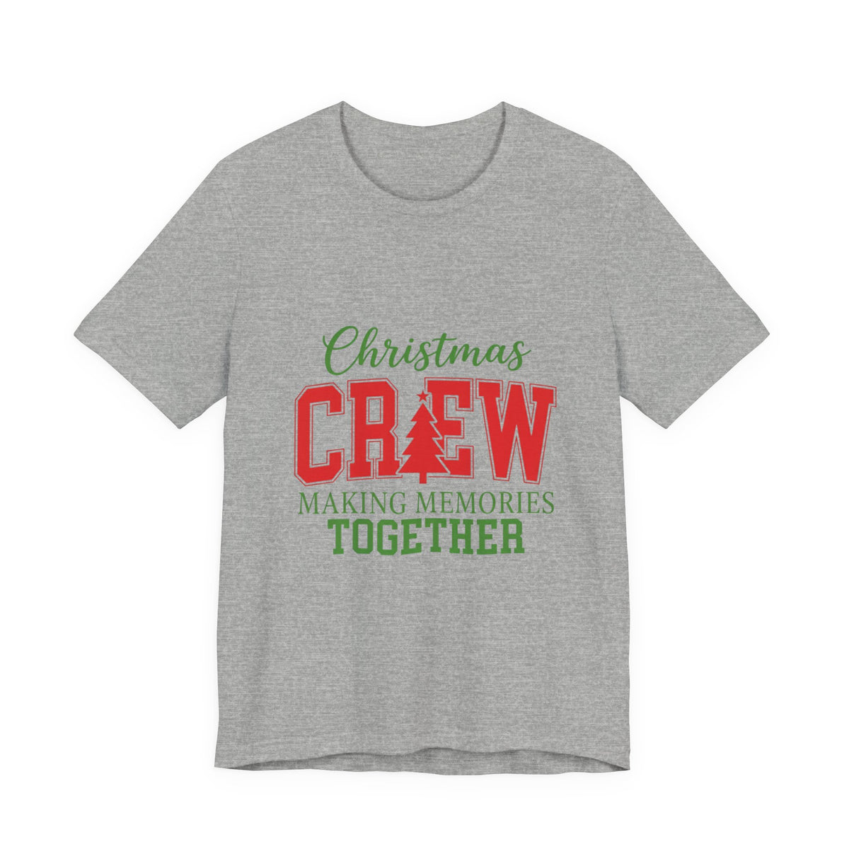 Christmas Crew T-Shirt – "Making Memories Together" Holiday Family Tee