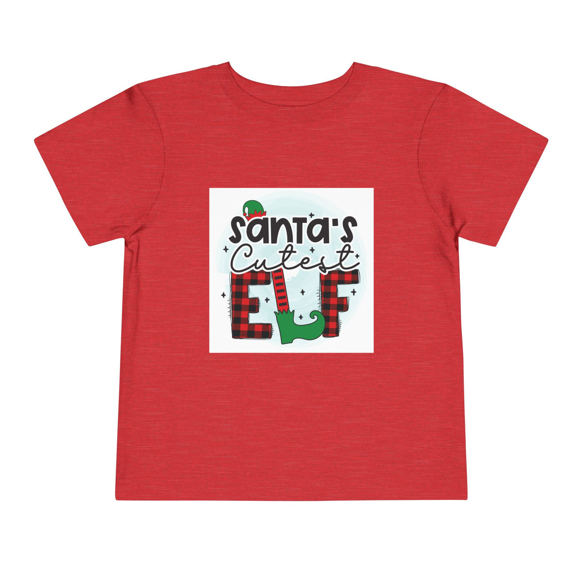 Santa's Cutest Elf Toddler Tee