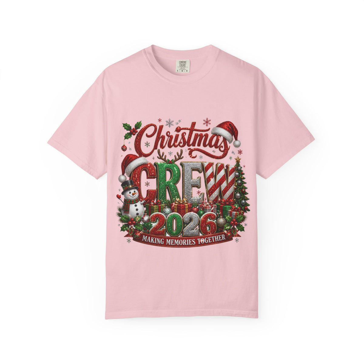 Christmas Crew 2025 Holiday T-Shirt