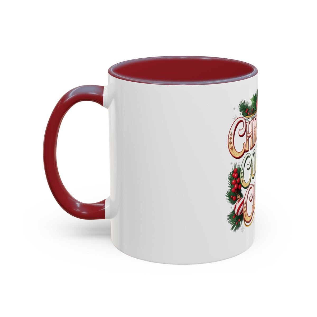 Christmas Coffee Club Mug — Holiday Coffee Lover Accent Mug (11/15 oz)
