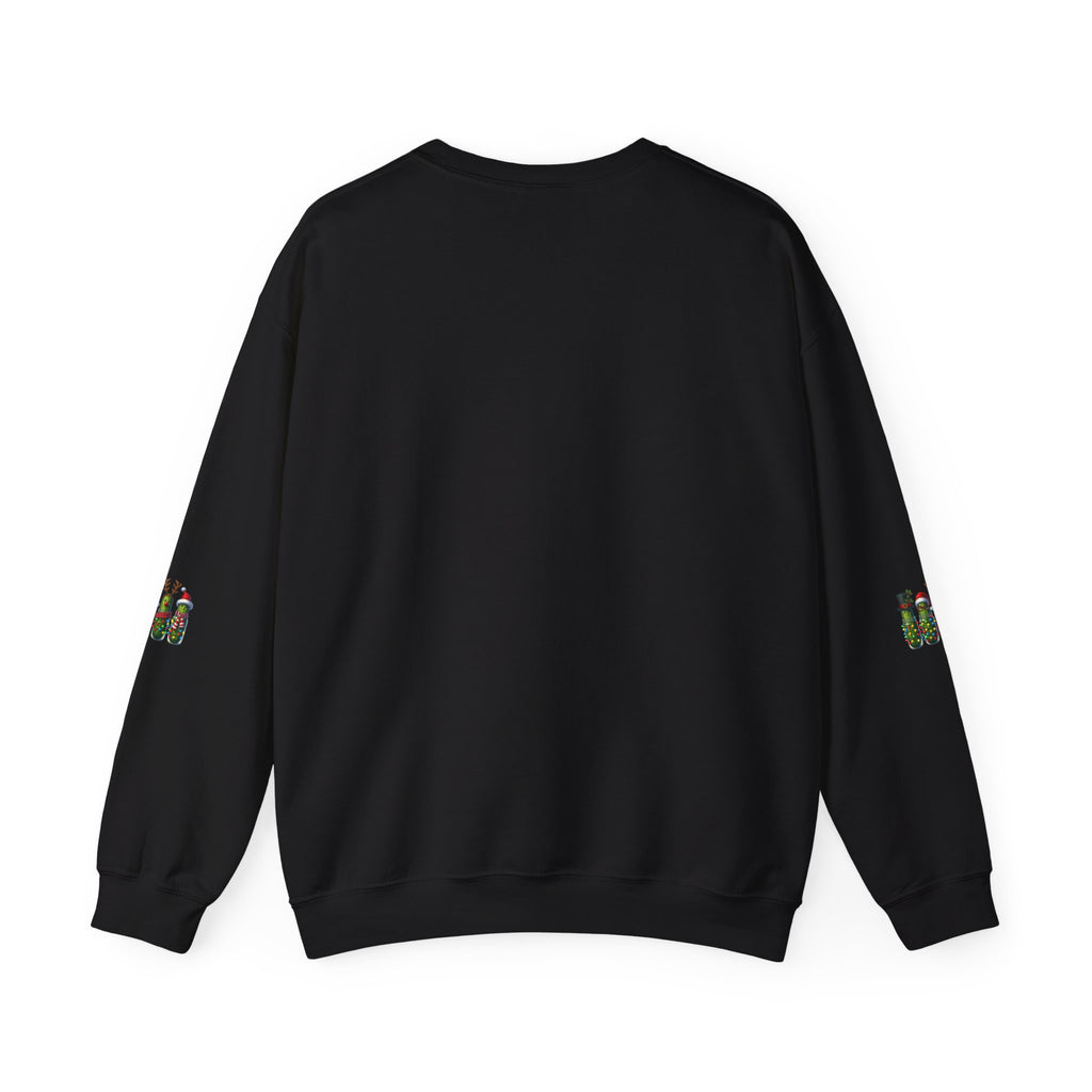Christmas Pickle Crewneck Sweatshirt — Festive Pickle Family Holiday Sweatshirt