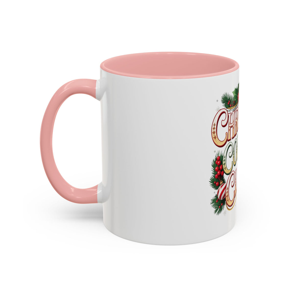 Christmas Coffee Club Mug — Holiday Coffee Lover Accent Mug (11/15 oz)