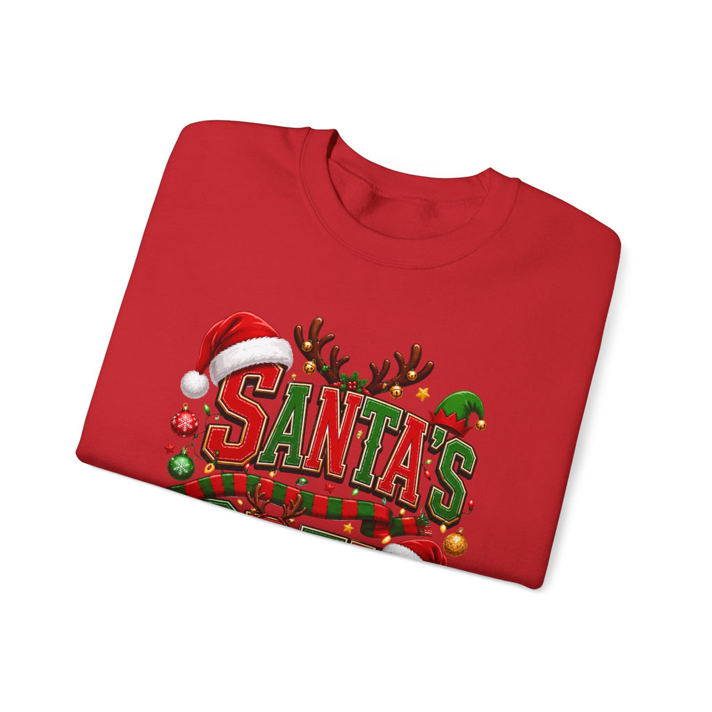 Santa's Crew Christmas Sweatshirt — Festive Holiday Crewneck