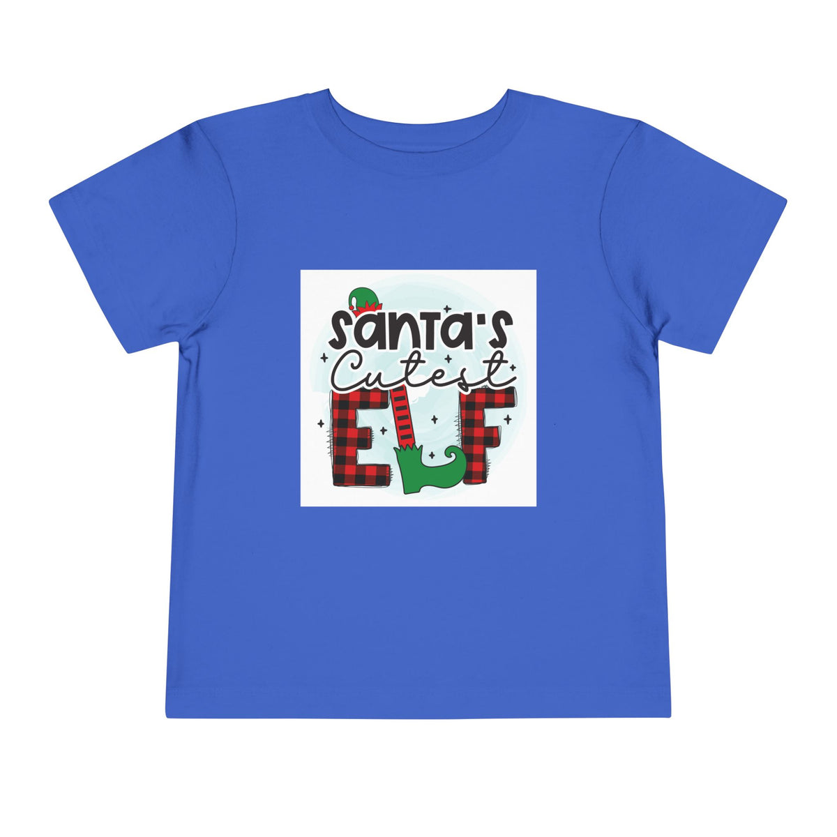 Santa's Cutest Elf Toddler Tee
