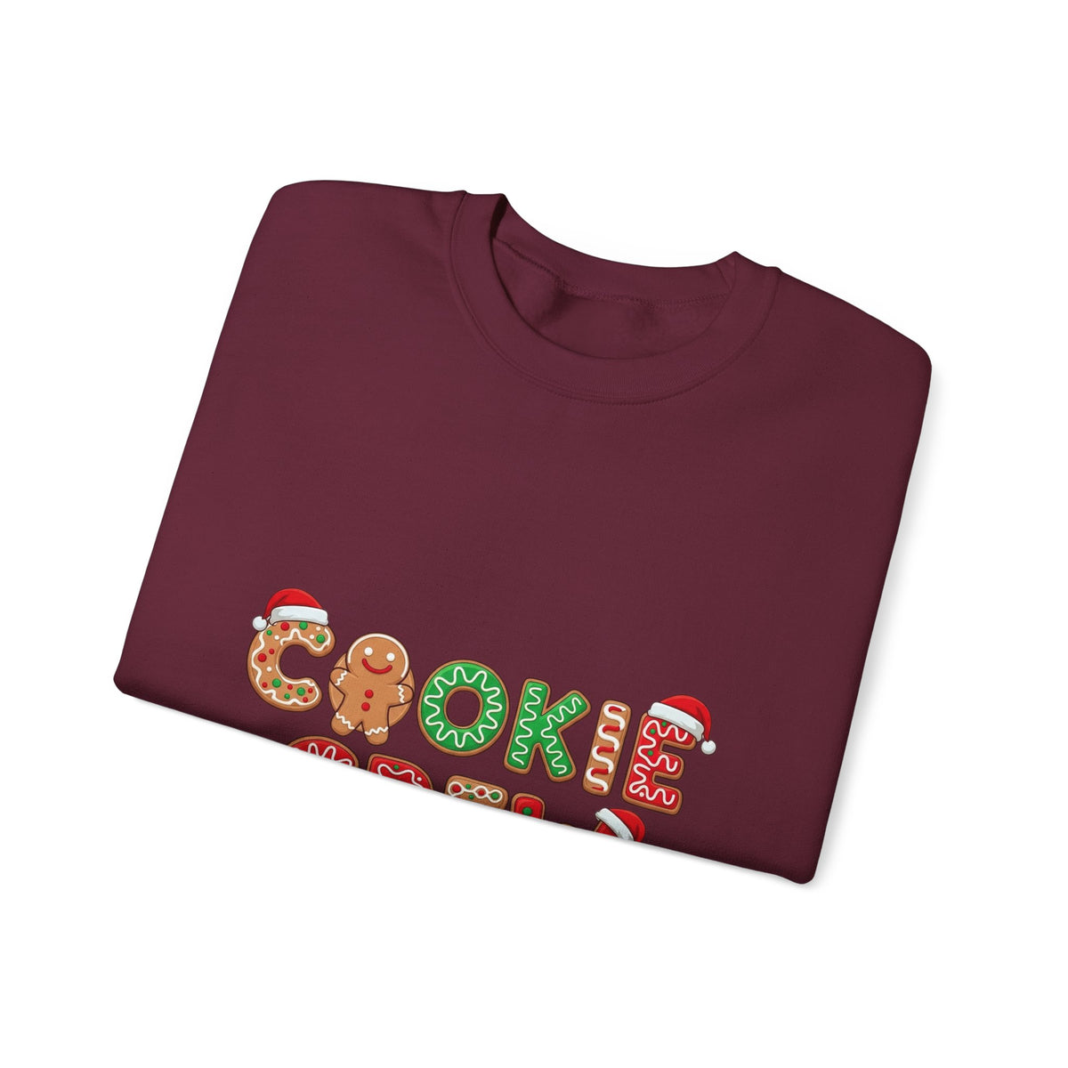 Cookie Crew Sweatshirt — Holiday Gingerbread Christmas Crewneck