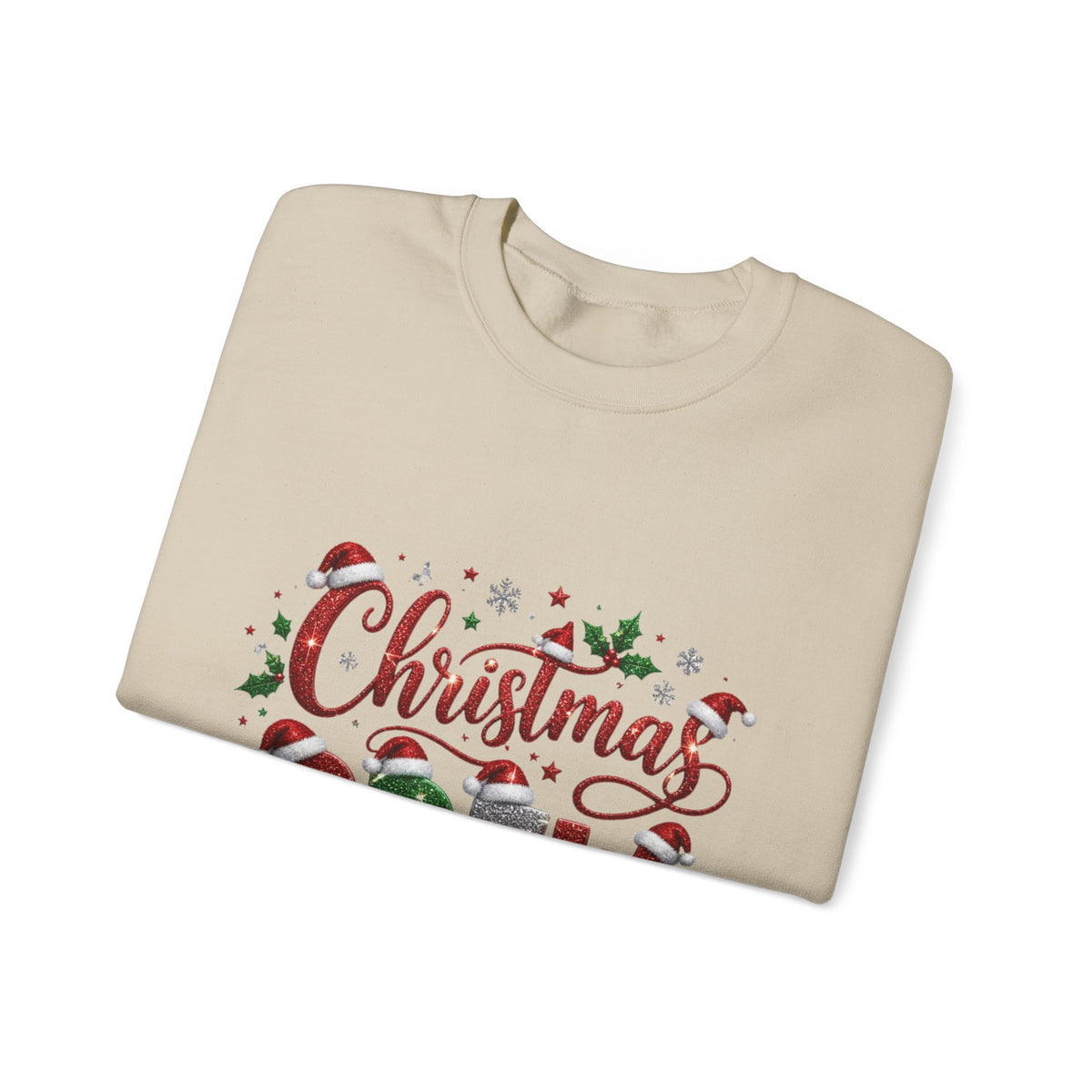 Christmas Crew Sweatshirt — Festive Family Holiday Pullover