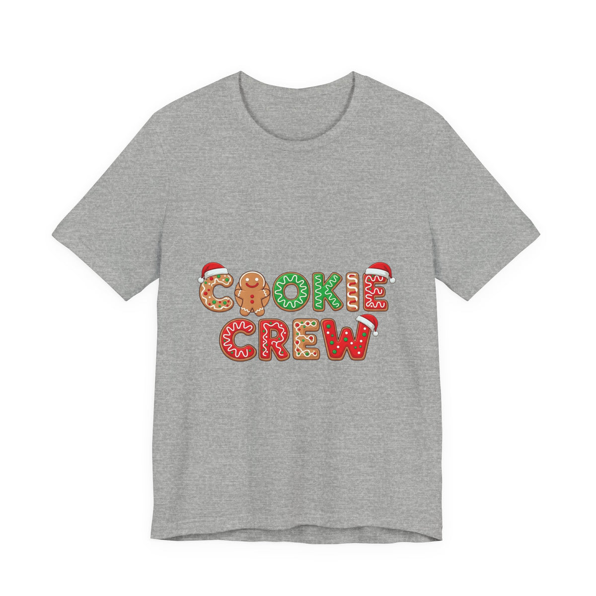 Cookie Crew Christmas Tee — Festive Gingerbread Holiday Shirt