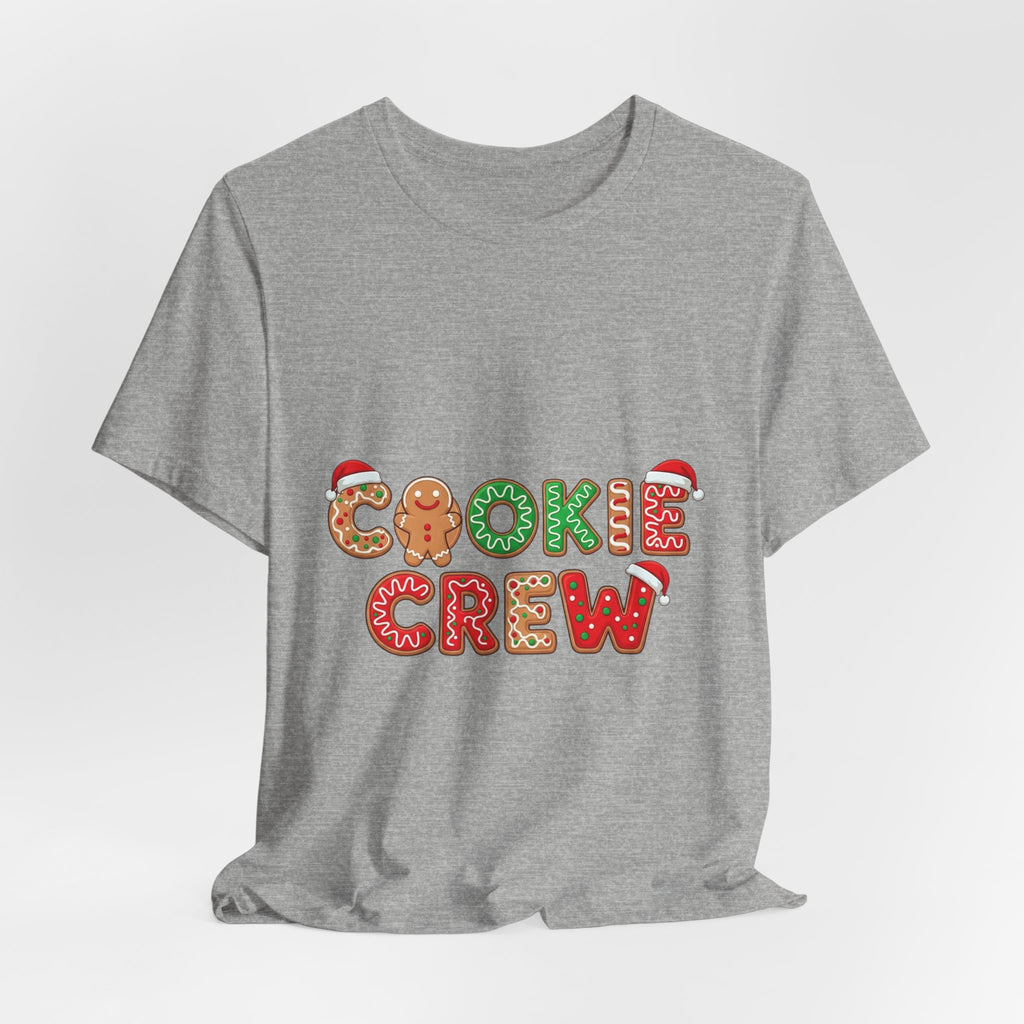 Cookie Crew Christmas Tee — Festive Gingerbread Holiday Shirt