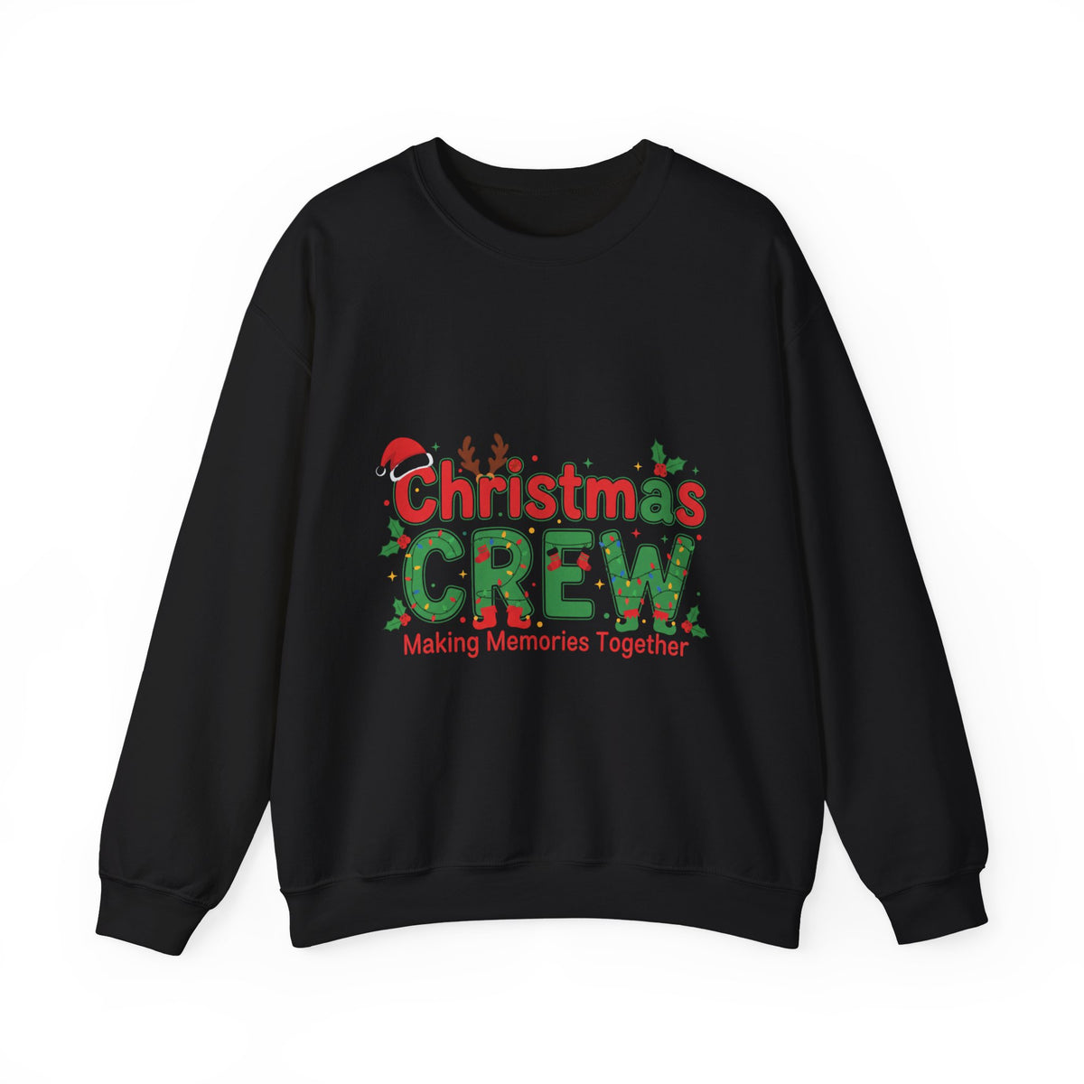 Christmas Crew Sweatshirt - "Making Memories Together" Holiday Pullover