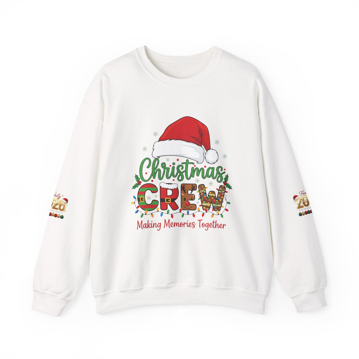 Christmas Crew Sweatshirt — "Making Memories Together" Holiday Pullover
