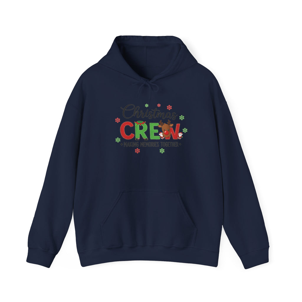 Christmas Crew Hoodie - "Making Memories Together" Holiday Family Sweatshirt