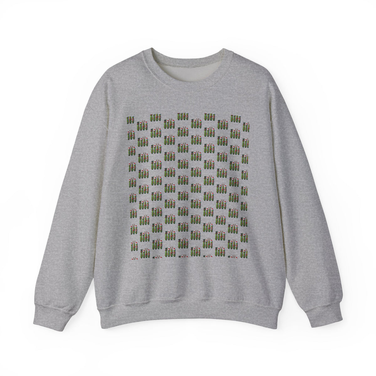 Garage Tools Pattern Crewneck Sweatshirt