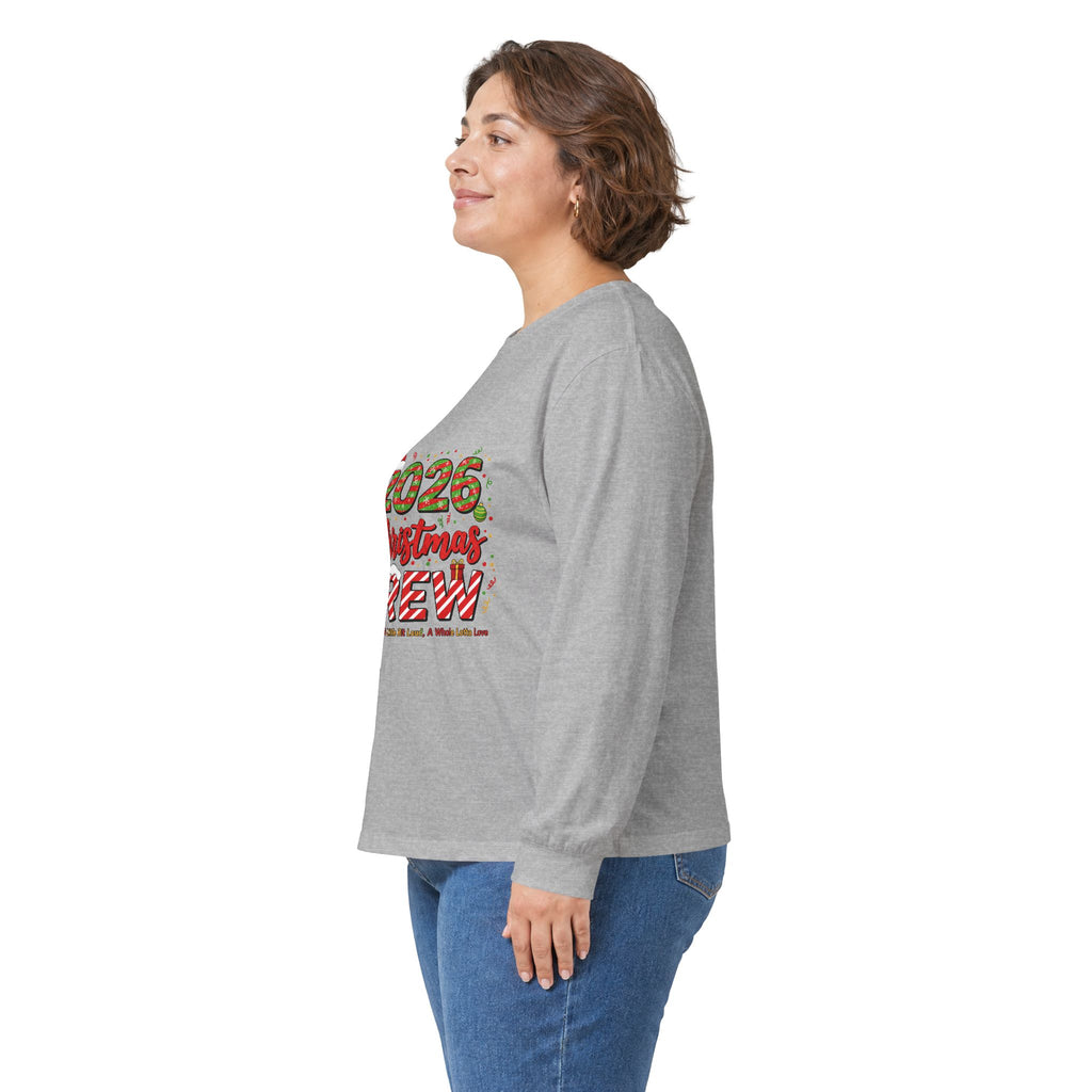 2026 Christmas Crew Long Sleeve Tee