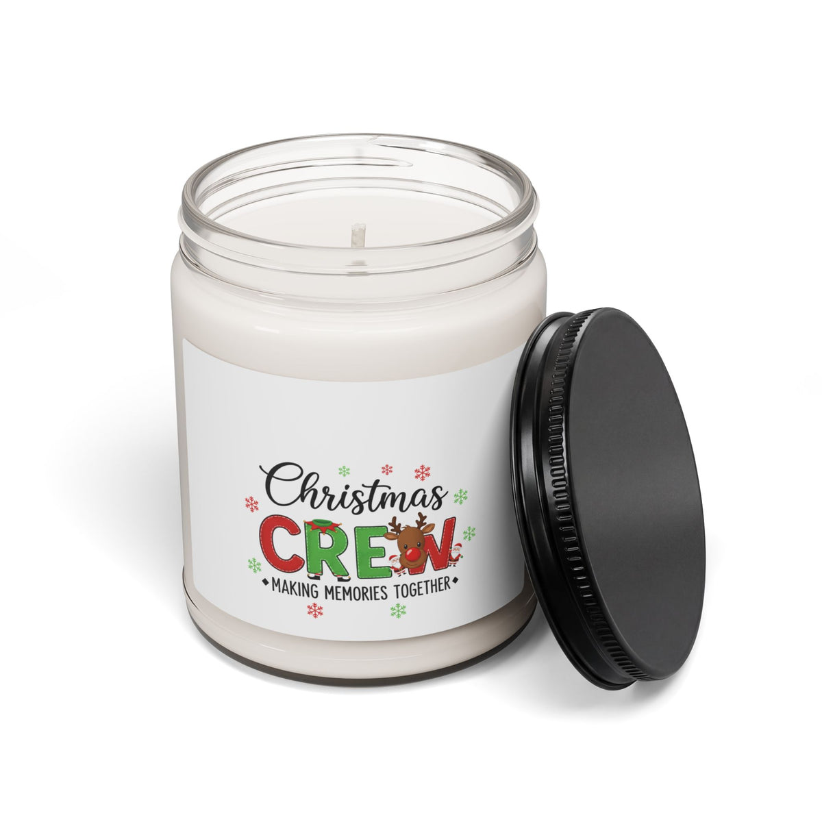 Christmas Crew Scented Soy Candle - 9oz "Making Memories Together"