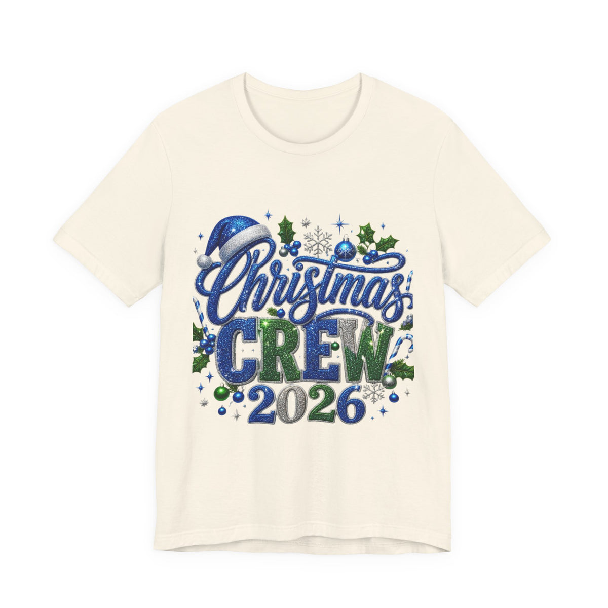 Christmas Crew 2026 Tee – Holiday Family Matching T-Shirt